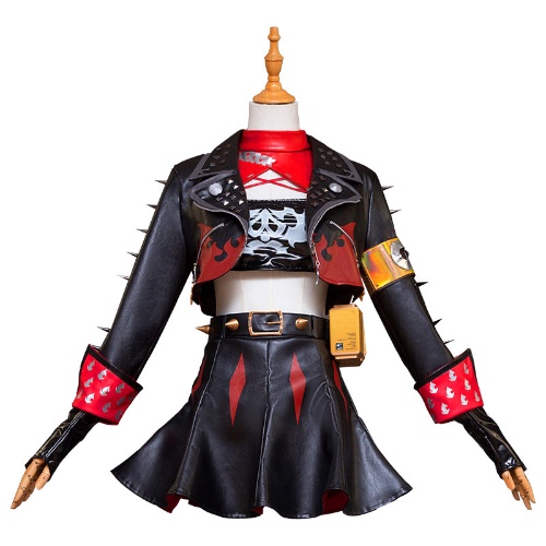 【Size S-2XL】DokiDoki Game Zenless Zone Zero Cosplay Burnice Whita Costume ZZZ | M-Order Processing Time Refer to Description Page