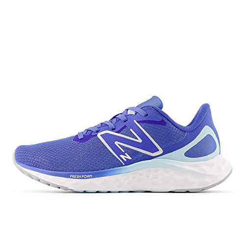 New Balance Women's Wariscc4 Sneaker - 6.5 Wide - Bright Lapis/Bleach Blue