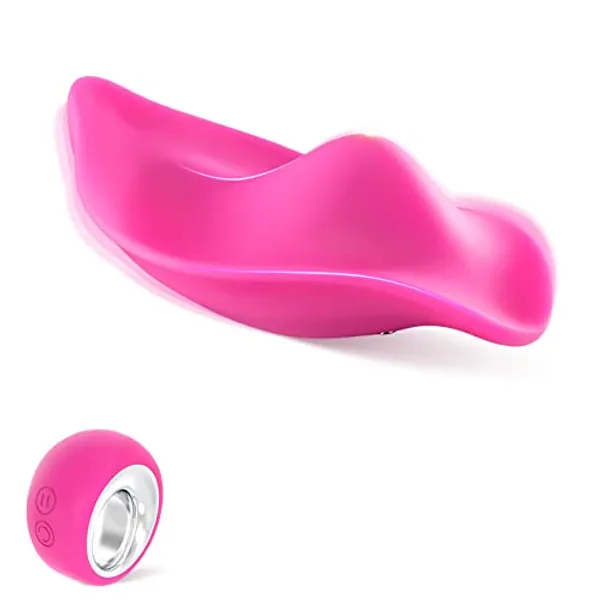 Wearable Panty Clitoral Vibrators Adult Sex Toys for Women Remote Control Clit Mini Vibrating Panties Rose with 12 Vibration Modes Quite For Couple Sex Machine