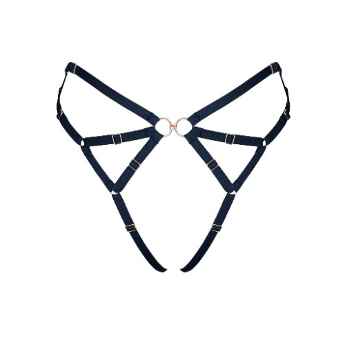 Frisson Harness Panty Black | M/L / Black