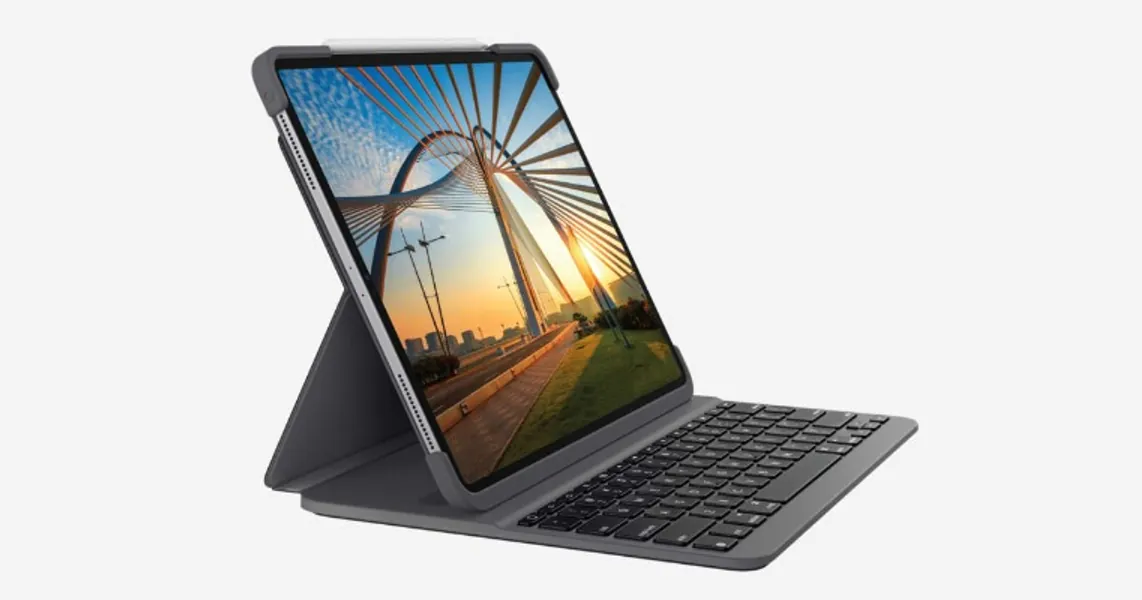 Logitech Slim Folio Pro - Keyboard Case for iPad Pro