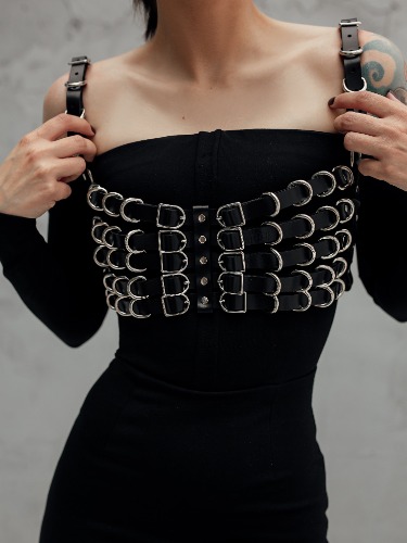 Venus Bra | XS / Black / Silver