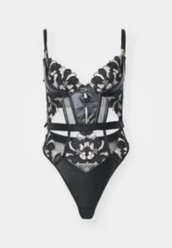 DARK SIDE CROTCHLESS - Body - black