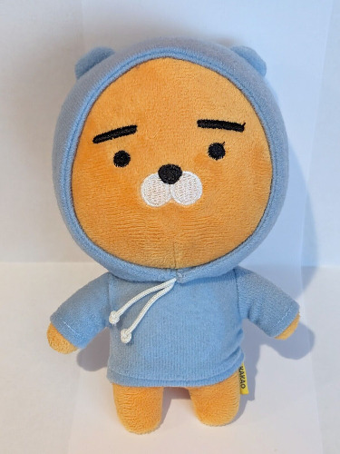 6” Official Kakao Friends Ryan Hoodie Plush Stuffed Doll