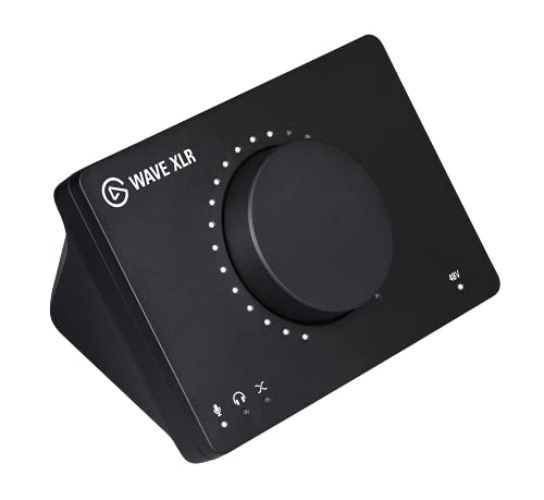 Elgato Wave XLR - Audio Mixer, 75 db Preamp, 48V Phantom Power for XLR Mic to USB-C - For Streaming, Recording, Podcasting - Wave XLR