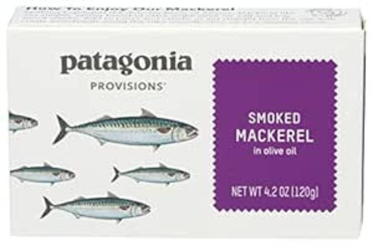 PATAGONIA PROVISIONS Smoked Mackerel in Olive Oil, 4.2 OZ - 4.2 Ounce (Pack of 1)