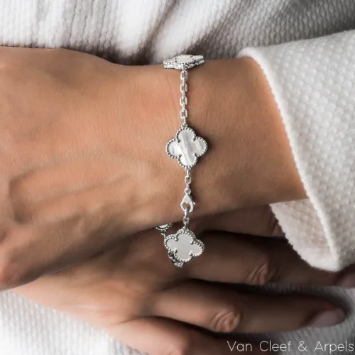 Vintage Alhambra bracelet, 5 motifs