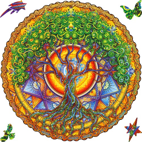 Mandala Tree of Life puzzle