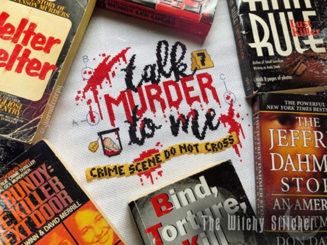 Talk Murder To Me ~ PDF Pattern