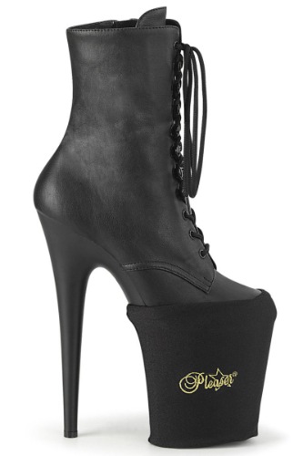 Pleaser USA Shoe Protectors - Black Lycra | Black