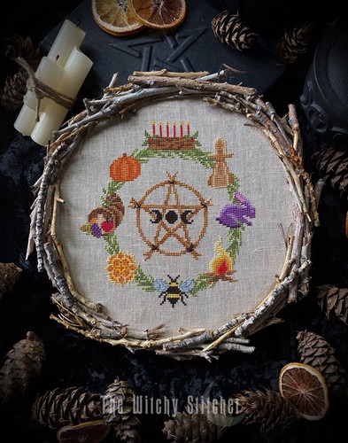 Pagan Wheel of the Year ~ PDF Pattern