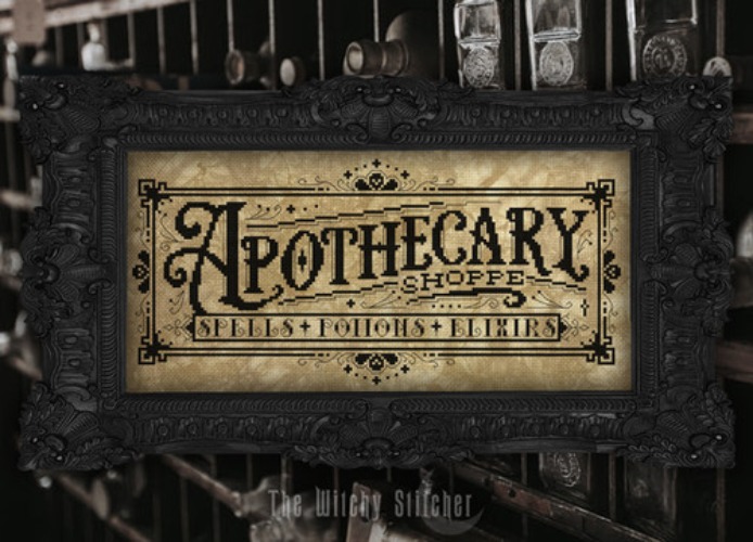 Apothecary Shoppe ~ PDF Pattern