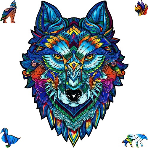 Majestic Wolf puzzle