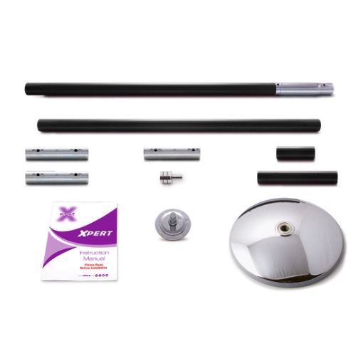 X-pole Xpert Powdercoat Black NXN | 45mm