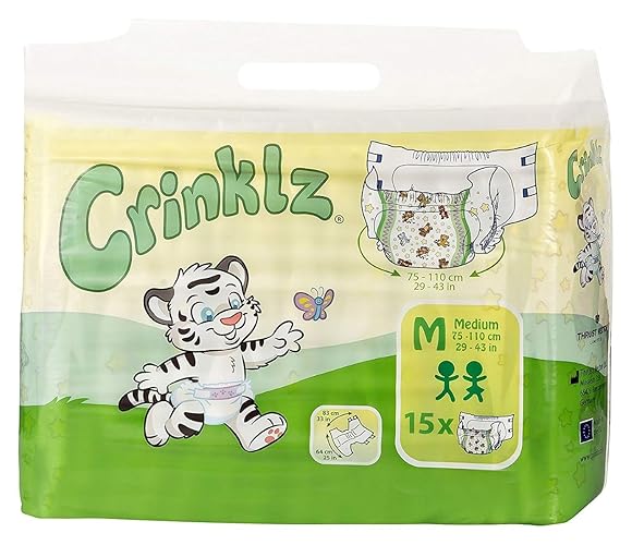 CRINKLZ Inkontinenz-Slip M 75-110 cm 15 St