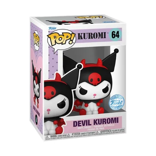 Devil Kuromi 64 Sanrio hmv Exclusive Funko Pop Vinyl | Pop Vinyl | Free shipping over £20 | HMV Store