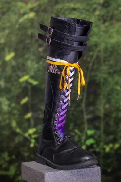 Pride Boot Laces - Non-Binary Pride