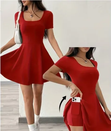 womens pink short sleeve dress     - Temu New Zealand