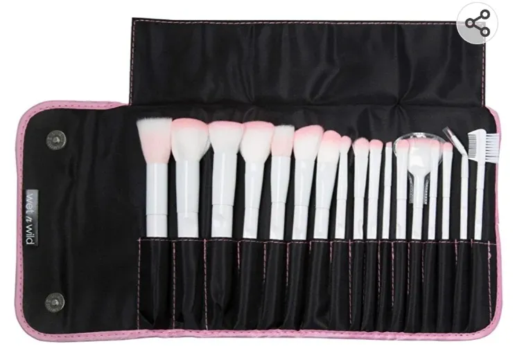Amazon.com: Makeup Brush Set By Wet n Wild Brush Roll 17 Piece Collection : Everything Else