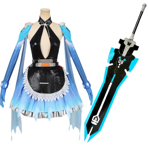 Cosplay of Meryl, ToF with a SWORD!!!