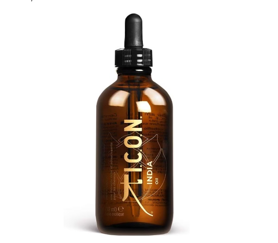 I.C.O.N. India Oil, Enriching Hair Emollient, Salon-Quality Hair Care, 3.8-Ounce Bottle