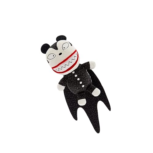 Disney Store Official The Nightmare Before Christmas: Vampire Teddy Bear 5.5-Inch Magnetic Shoulder Plush - Authentic Small Collectible for Fans & Halloween Lovers