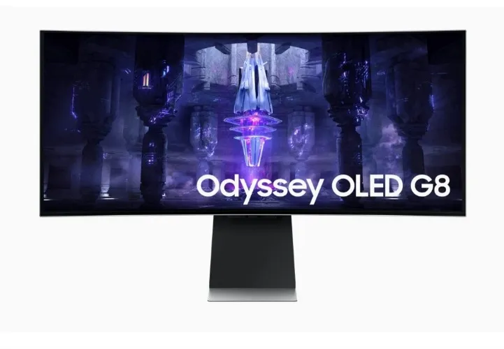 Monitor de jogos curvado QD-OLED ultra 