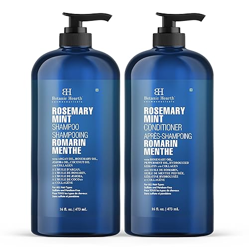Rosemary Mint Shampoo and Conditioner Set