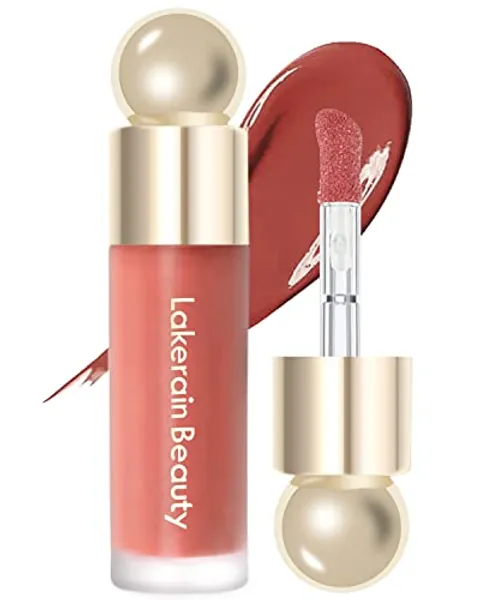 Erinde Liquid Blush Stick for Cheeks, Creme Mattes Rouge Blush Flüssig, Dewy Leichtes Liquid Makeup Dupes, Atmungsaktives Natürliches Aussehen,Ideales Blush Flüssig für Frauen#04