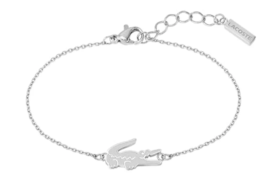 Lacoste Gliederarmband für Damen Kollektion CROCODILE