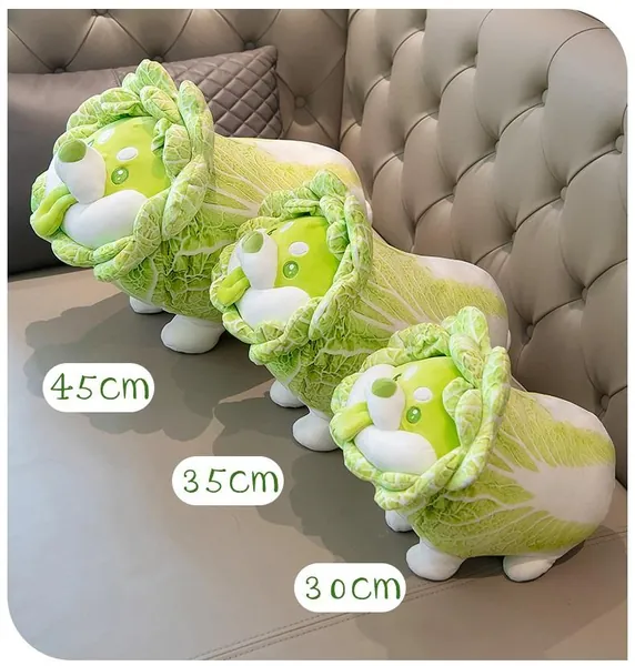 Vegetable Fairy - Cabbage Dog - Dodowo Plush (Pre-order) Nov 2021 - 45cm