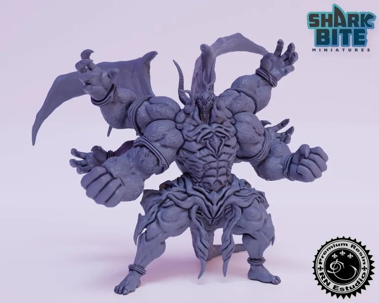 Classic JRPG Miniature Sephirot, 32mm scale 3D printed Tabletop RPG for Dungeons & Dragons, Pathfinder, and more by RN Estudio