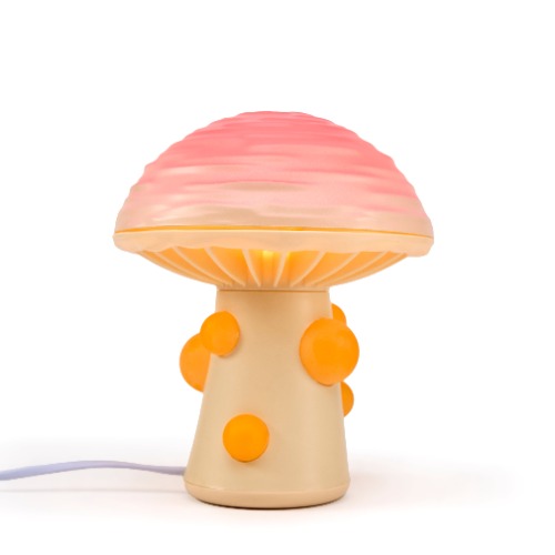 Wrinkled Peach Mushroom Lamp | Default Title
