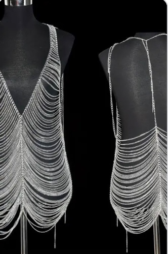 Dangly Chain Body Harness