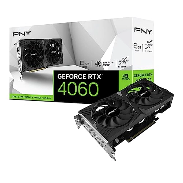 Throne Rhythm Alien PNY GeForce RTX™ 4060 8GB Verto Dual Fan