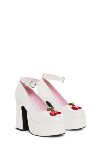 Passion Flavor Platform Mary Janes | WHITE / US 8