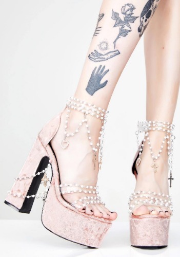 Holy Revelation Platform Heels