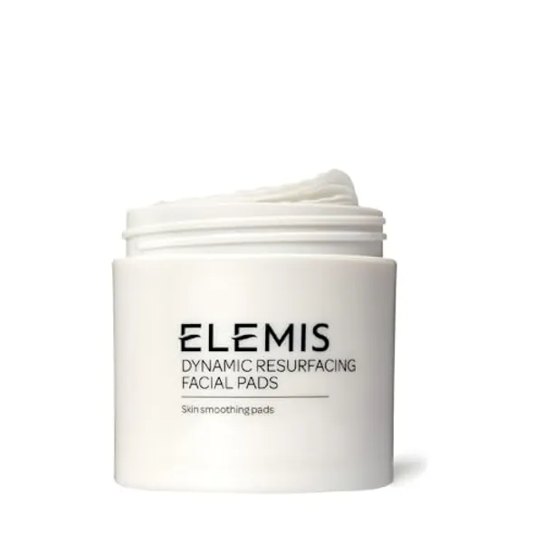 ELEMIS Dynamic Resurfacing Facial Pads, Exfoliating Face Pads with Tri-Enzyme Technology, Face Exfoliator to Smooth & Resurface, Gentle Exfoliating Pads to Encourage Skin Renewal, 60 Plastic-Free Pads
