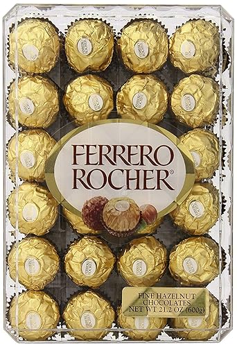 Ferrero Rocher - 48 piece Club Pack - 21 oz - Hazelnut - 21 Ounces
