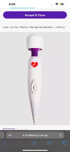 Lovehoney Classic Extra Powerful Massage Wand Vibrator