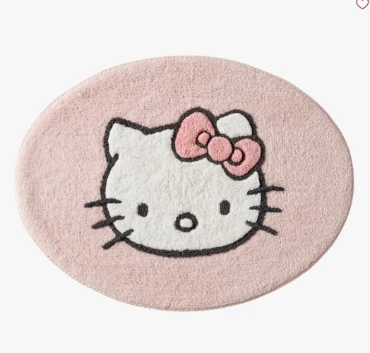 Hello Kitty® Pink Bath Mat | Pottery Barn Teen