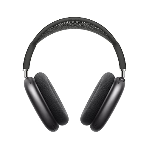 Apple AirPods Max Wireless Over-Ear Headphones, Active Noise Cancelling, Transparency Mode, Personalized Spatial Audio, Dolby Atmos, Bluetooth Headphones for iPhone – Space Gray - Space Gray