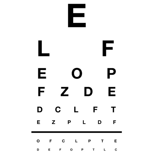 Eye exam 👁️