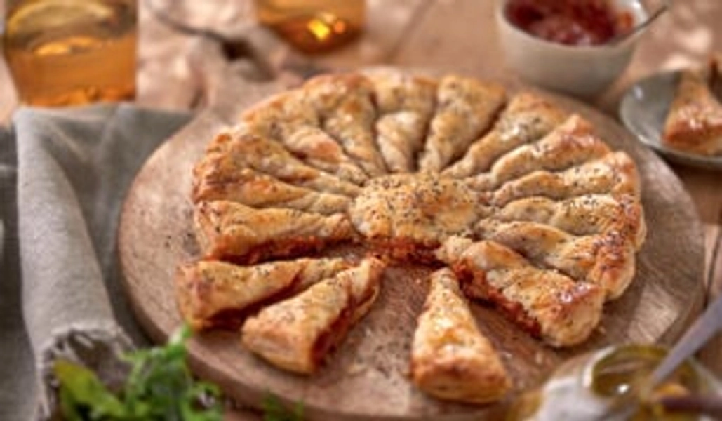 Tarte soleil au pesto rosso