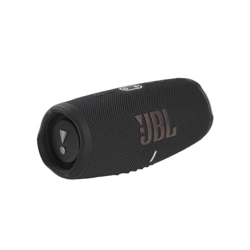 JBL CHARGE 5 - Portable Waterproof (IP67) Bluetooth Speaker with Powerbank USB Charge out, 20 hours playtime, JBL Partyboost (Black) - Black