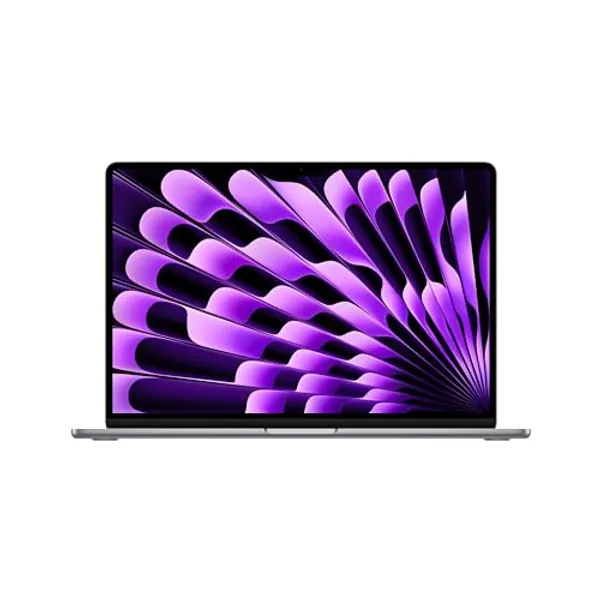 Apple 2024 MacBook Air 15-inch Laptop with M3 chip: 15.3-inch Liquid Retina Display, 8GB Unified Memory, 256GB SSD Storage, Backlit Keyboard, 1080p FaceTime HD Camera, Touch I; Space Grey
