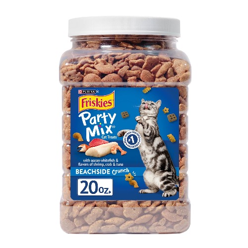 Purina® Friskies® Party Mix All Life Stages Cat Treats - Chicken, With Vitamins