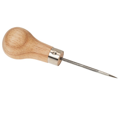 Scratch Awl with Wooden Handle | Default Title
