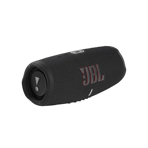 JBL Charge 5 Portable Bluetooth Speaker with Deep Bass, IP67 Waterproof and Dustproof, Up To 20 Hours of Playtime, Built-in Powerbank - Black - Charge 5 - Black