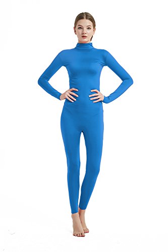 Full Bodysuit Womens Costume Without Hood and Gloves Socks Spandex